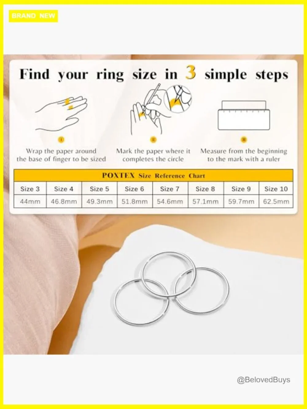 Stackable Gold Band Ring Set Wedding Promise Dome Rings Non Tarnish Thin 1mm